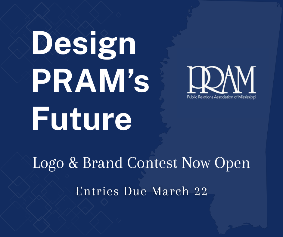 Design PRAM's future: Logo & brand contest now open. Entries due March 22.